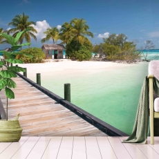 Tapeta 3D Ráj, 360 x 260 cm - 1