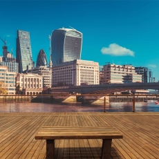 Tapeta 3D Výhľad na Londýn, 360 x 260 cm - 2