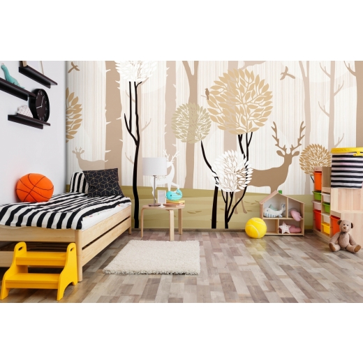 Tapeta Béžový les, 144 x 105 cm - 1