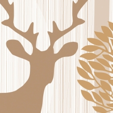 Tapeta Béžový les, 144 x 105 cm - 3