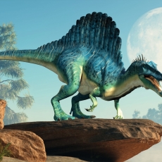 Tapeta Dinosaurus, 216 x 140 cm - 2