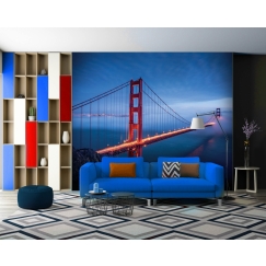 Tapeta Golden Gate Bridge, 144 x 105 cm