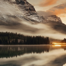 Tapeta Jezerní scénerie, 432 x 290 cm - 3