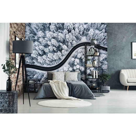 Tapeta Les z ptačí perspektivy, 288 x 200 cm - 1