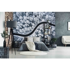 Tapeta Les z ptačí perspektivy, 360 x 260 cm