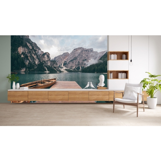 Tapeta Mólo na jazere, 360 x 260 cm - 1