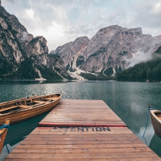 Tapeta Molo na jezeře, 360 x 260 cm - 2