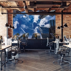 Tapeta Mrakodrapy Londýn, 144 x 105 cm - 1