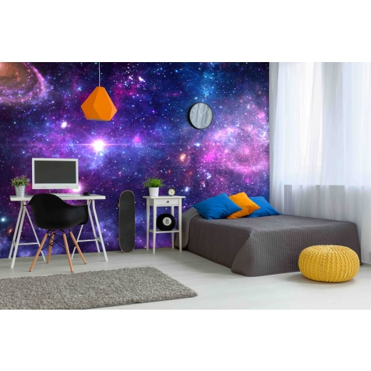 Tapeta Pestrá galaxie, 288 x 200 cm - 1