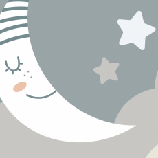 Tapeta Spící měsíc, 288 x 200 cm - 3