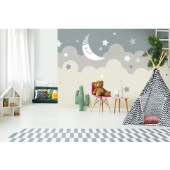 Tapeta Spící měsíc, 288 x 200 cm