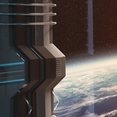 Tapeta Vesmírná loď, 288 x 200 cm - 3