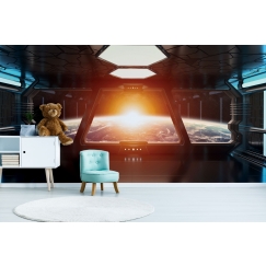 Tapeta Vesmírná loď, 288 x 200 cm