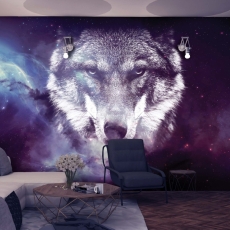 Tapeta Vesmírný vlk, 144 x 105 cm - 1