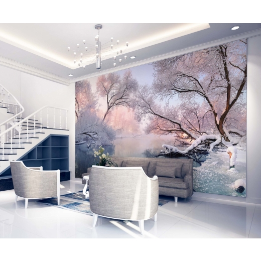 Tapeta Zimní krajina, 504 x 310 cm - 1