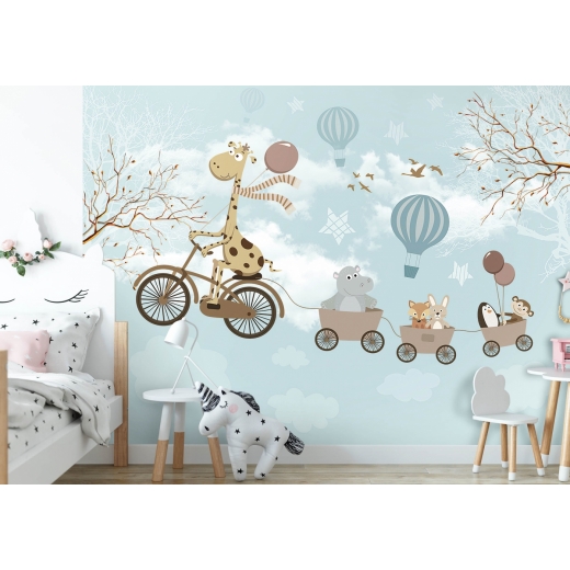 Tapeta Žirafa, 360 x 260 cm - 1