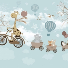 Tapeta Žirafa, 360 x 260 cm - 2