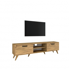 Televizní stolek Amis, 180 cm, ořech - 8