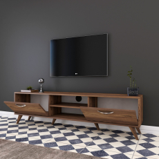 Televizní stolek Anabel, 180 cm, ořech - 5