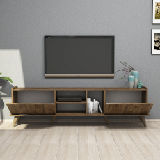 Televizní stolek Elegante, 180 cm, ořech - 4