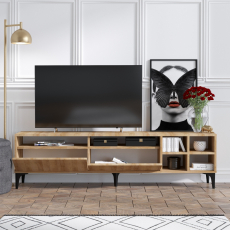 Televizní stolek Eva, 180 cm, dub - 4