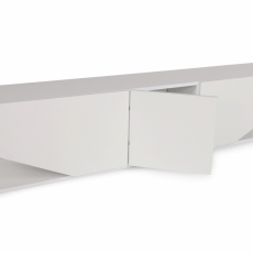 Televizní stolek Inci, 180 cm, bílá - 6