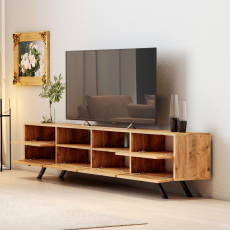 Televizní stolek Laizla, 180 cm, ořech - 3