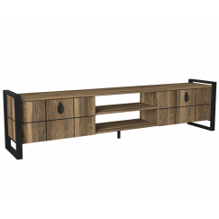 Televizní stolek Lost, 185 cm, ořech