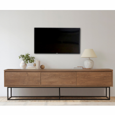 Televizní stolek Milo, 180 cm, ořech - 2