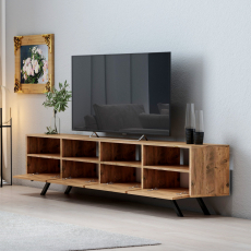 Televizní stolek Otenus, 180 cm, ořech - 3