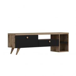 Televizní stolek Parion, 150 cm, černá
