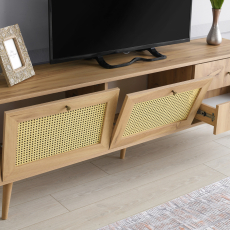 Televizní stolek Patara, 180 cm, dub - 4