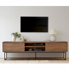 Televizní stolek Rodez, 180 cm, ořech - 2