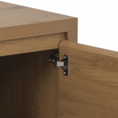 Televizní stolek Tottenham, 160 cm, MDF, přírodní - 5