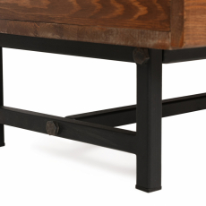 Televizní stolek Wood, 150 cm, ořech - 5