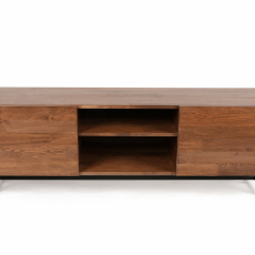 Televizní stolek Wood, 150 cm, ořech - 8