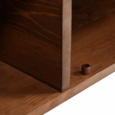 Televizní stolek Wood, 150 cm, ořech - 11