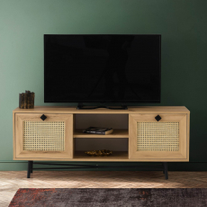 Televízny stolík Begonya, 140 cm, dub - 2