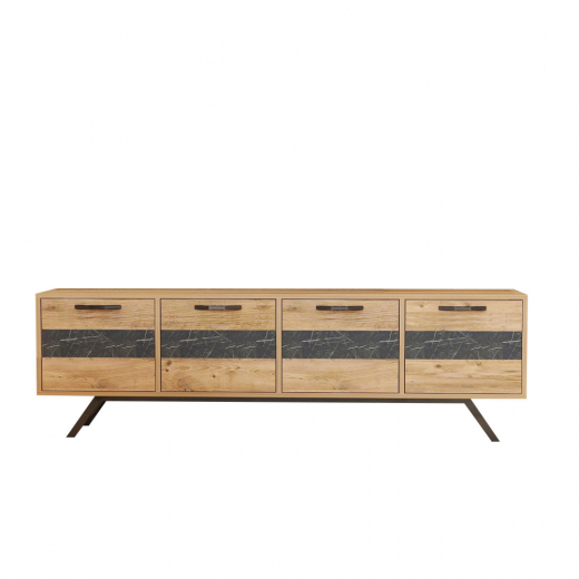 Televízny stolík Beta, 150 cm, orech - 1