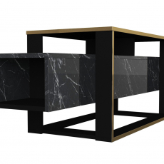 Televízny stolík Bianco, 160 cm, čierna - 6