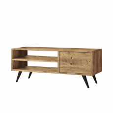 Televízny stolík Cadu, 110 cm, borovica - 1