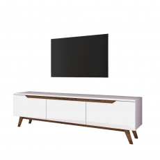 Televízny stolík Dalux, 180 cm, biela - 9