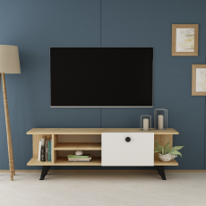 Televízny stolík ?dil, 120 cm, dub - 2