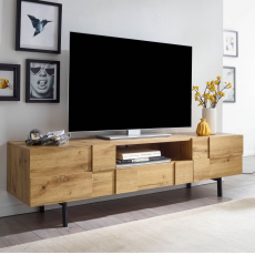 Televízny stolík Holz, 160 cm, dub - 2