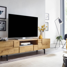 Televízny stolík Holz, 160 cm, dub - 3