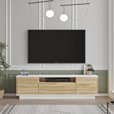 Televízny stolík Little, 140 cm, dub - 2