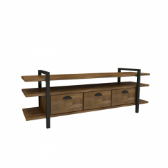 Televízny stolík Lucca, 148 cm, orech