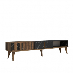 Televízny stolík Milan, 180 cm, orech