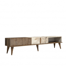 Televízny stolík Milan, 180 cm, orech - 1