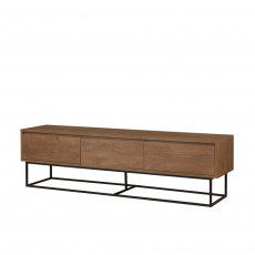 Televízny stolík Milo, 180 cm, orech - 1